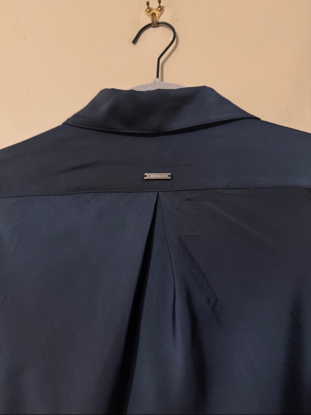 NWT- ALL SAINTS Tira Mini Dress, Collegiate Blue, US8 - Picture 11 of 12
